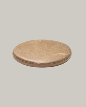 memory foam suede round cushion