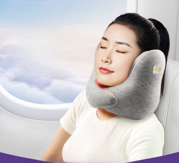 Travel Pillow U-shaped Sound Insulation Noise Reduction 