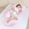 Pregnant Women's Abdominal and Waist Support U-shaped Pillow