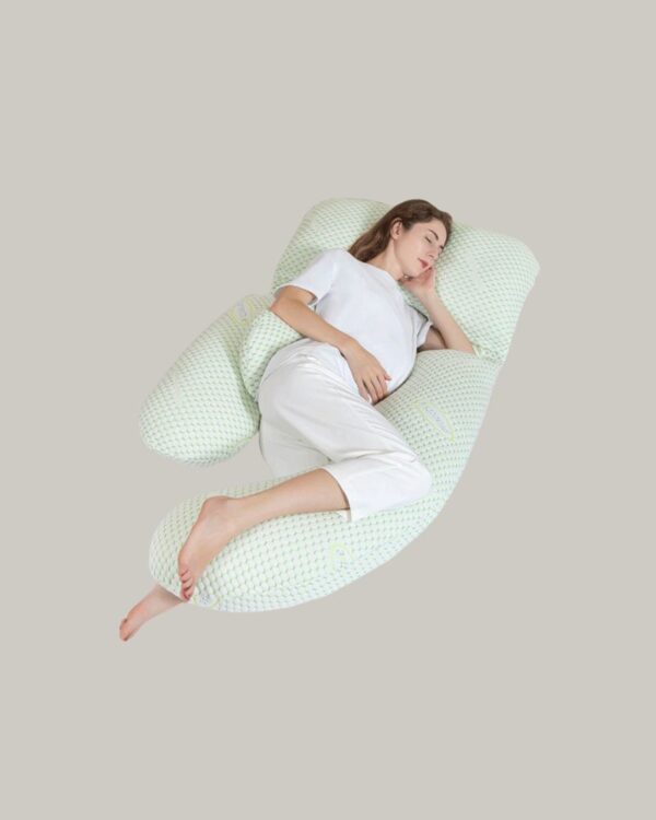 Pregnant Women's Abdominal and Waist Support U-shaped Pillow