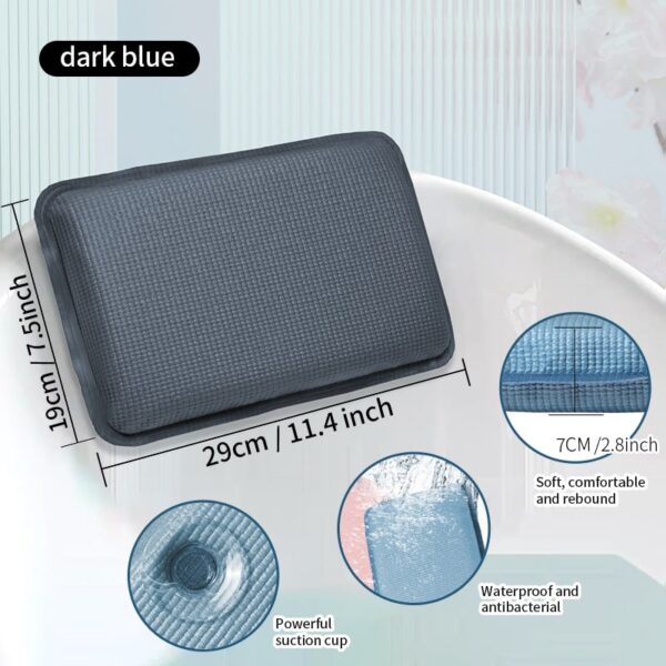 Soft Anti Slip Bathtub Pillow