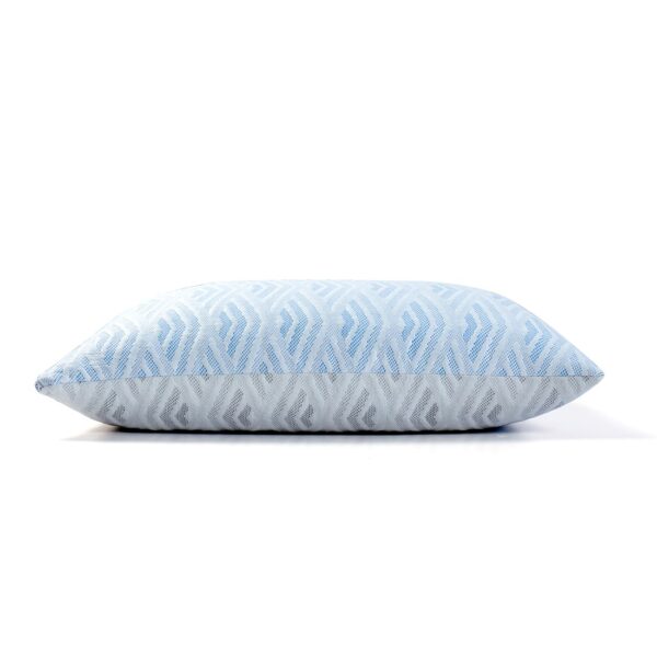  Ice Silk Fabric Shredded Foam Crescent Pillow