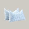  Ice Silk Fabric Shredded Foam Crescent Pillow