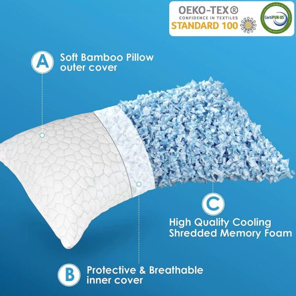 Shredded Foam Pillow