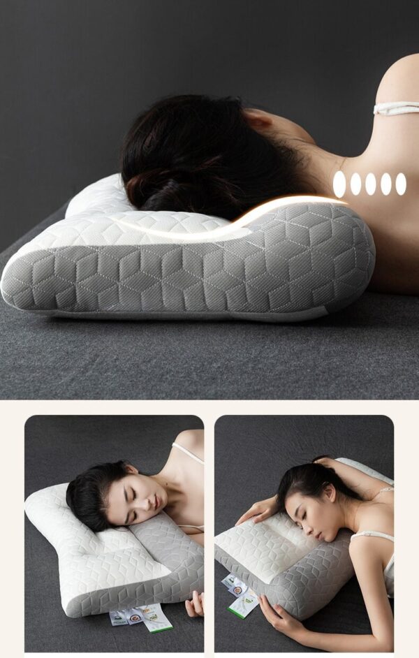 Anti traction Latex Neck Pillow