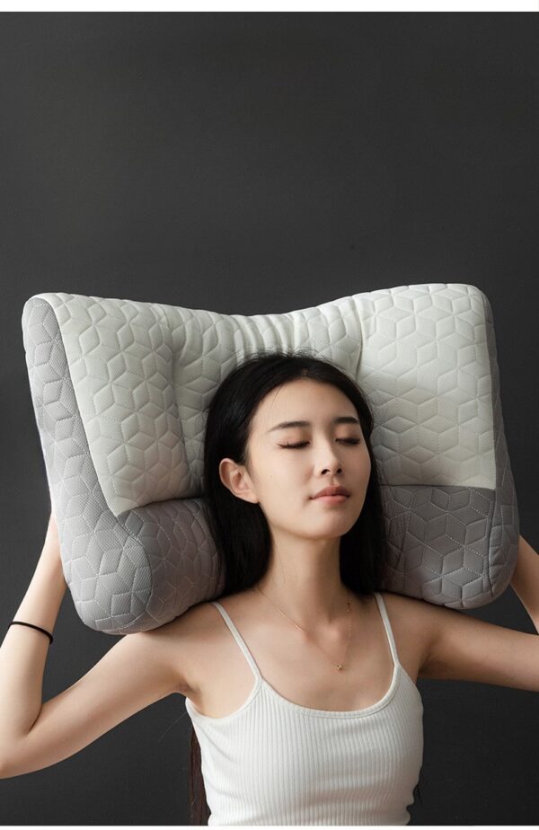 Anti traction Latex Neck Pillow