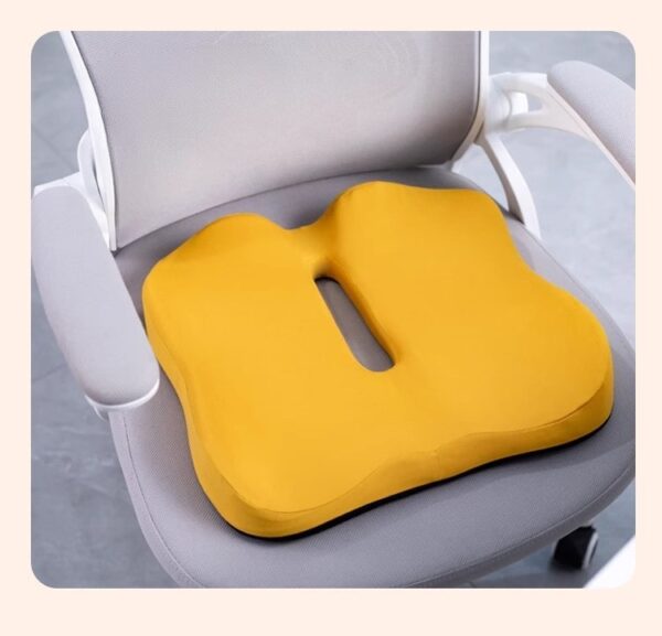 Office Seat Cushion Memory Foam Hemorrhoid Mat Tail Vertebral Breathable Hip Mat