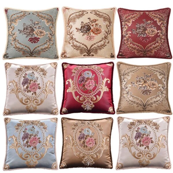 European Jacquard Classical Sofa Pillow